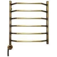 Электрический полотенцесушитель Domoterm Лаура П6 500*600 АБР E L Античная бронза