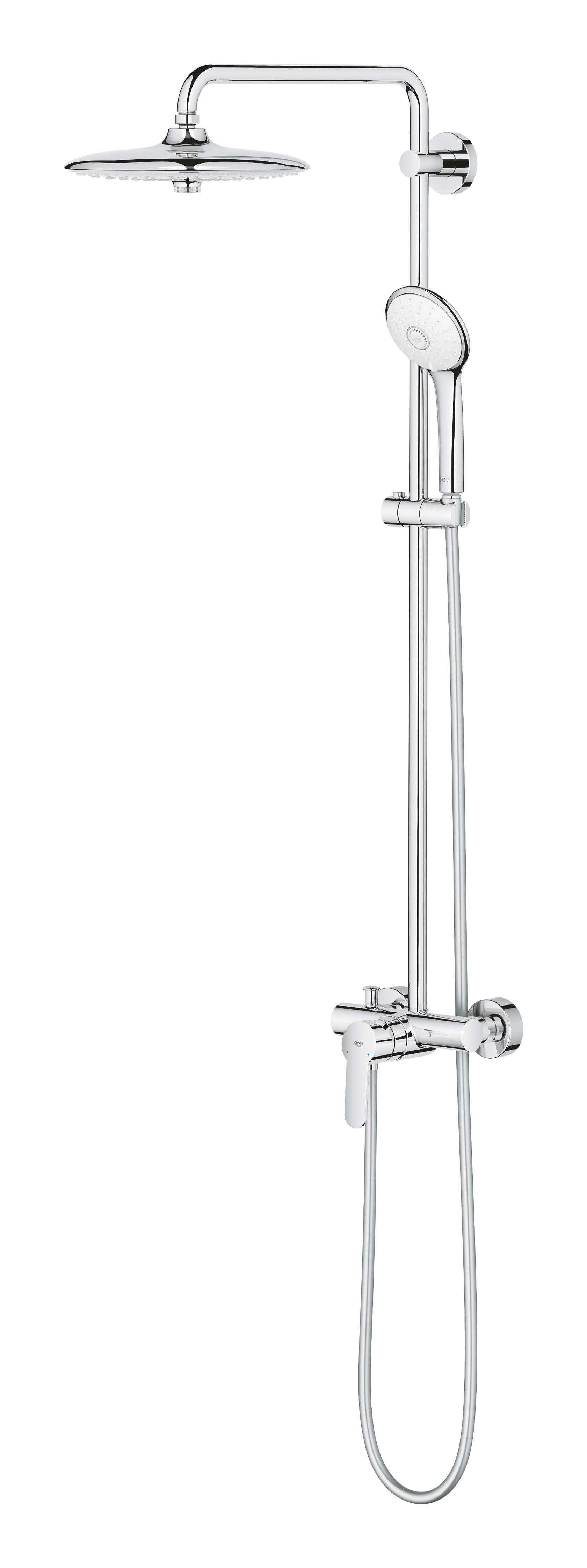 Душевая система GROHE EUPHORIA 27473002 (хром, металл/пластик, 175-см, круглая), шт, артикул 27473002