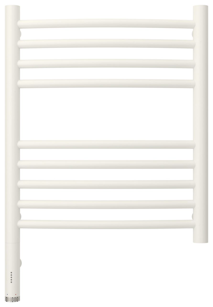 Полотенцесушитель электрический "БОГЕМА 3.0" 500х400 / МЭМ левый (Матовый белый)