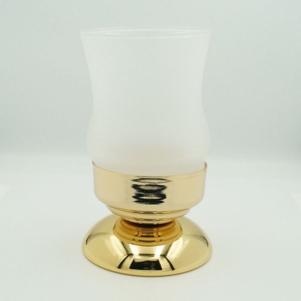 Stil Haus Elite, настольный стакан на ножке, цвет золото