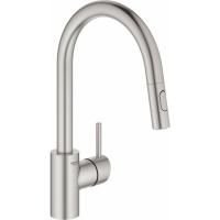 Смеситель для кухни GROHE Concetto, высокий излив, суперсталь (31483DC2) Смеситель для кухни GROHE Concetto, высокий излив, суперсталь (31483DC2)