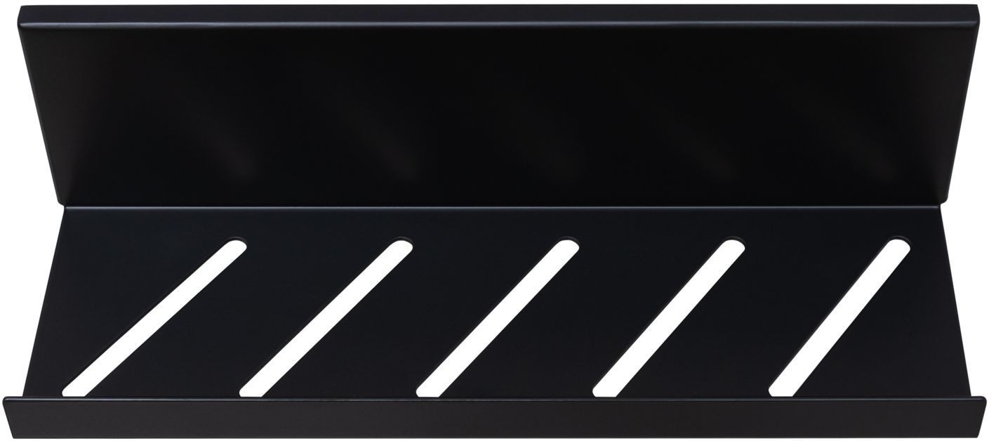 Полка Aquanet Магнум 30x8 черная матовая, открытая Полка Aquanet Магнум 30x8 черная матовая, открытая