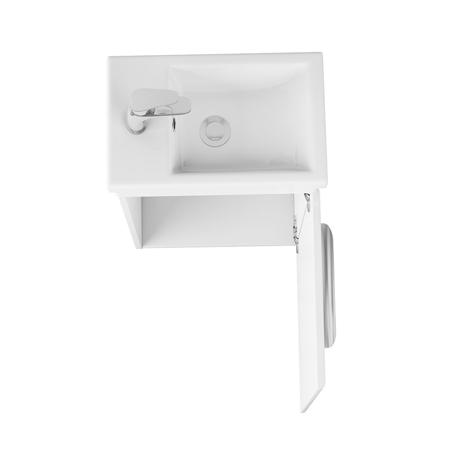 Тумба Vind lucka 40, белый лак