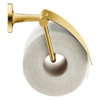 Duravit Starck T Держатель туалетной бумаги с крышкой  настенный, цвет: Gold Polished