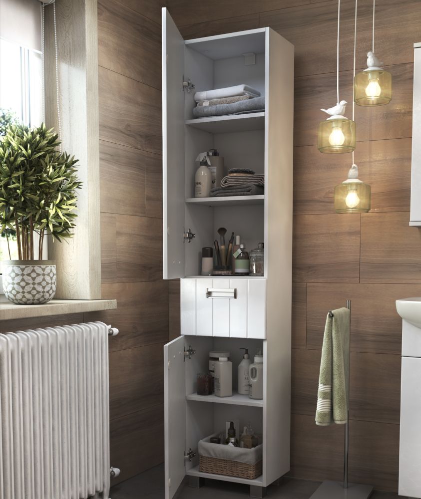 Пенал (40см) VIGO Diana pn.DIA.40, белый, артикул pn.DIA.40