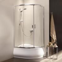 Душевой уголок Radaway Premium Plus E 1700 120x90 профиль Хром стекло прозрачное