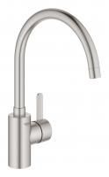 Смеситель для кухни GROHE Eurosmart Cosmopolitan, высокий излив, суперсталь (32843DC2) Смеситель для кухни GROHE Eurosmart Cosmopolitan, высокий излив, суперсталь (32843DC2)