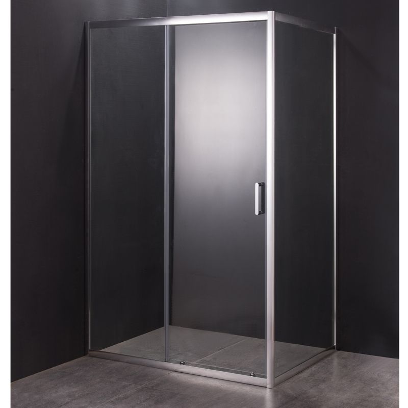 Душевая стенка Orange E03-090TCR 90 профиль Хром стекло прозрачное Душевая стенка Orange E03-090TCR 90 профиль Хром стекло прозрачное