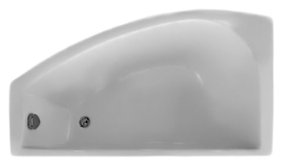Акриловая ванна Triton Бэлла 140x75 белая, правая