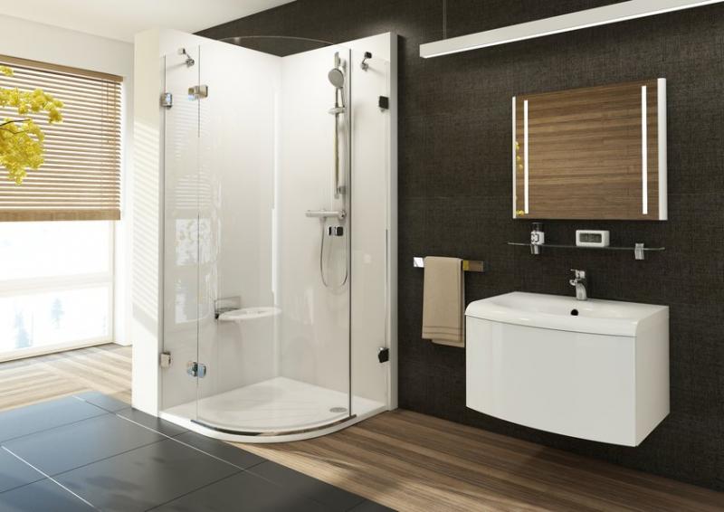 Душевой уголок Ravak Brilliant BSKK3-100 L хром+транспарент