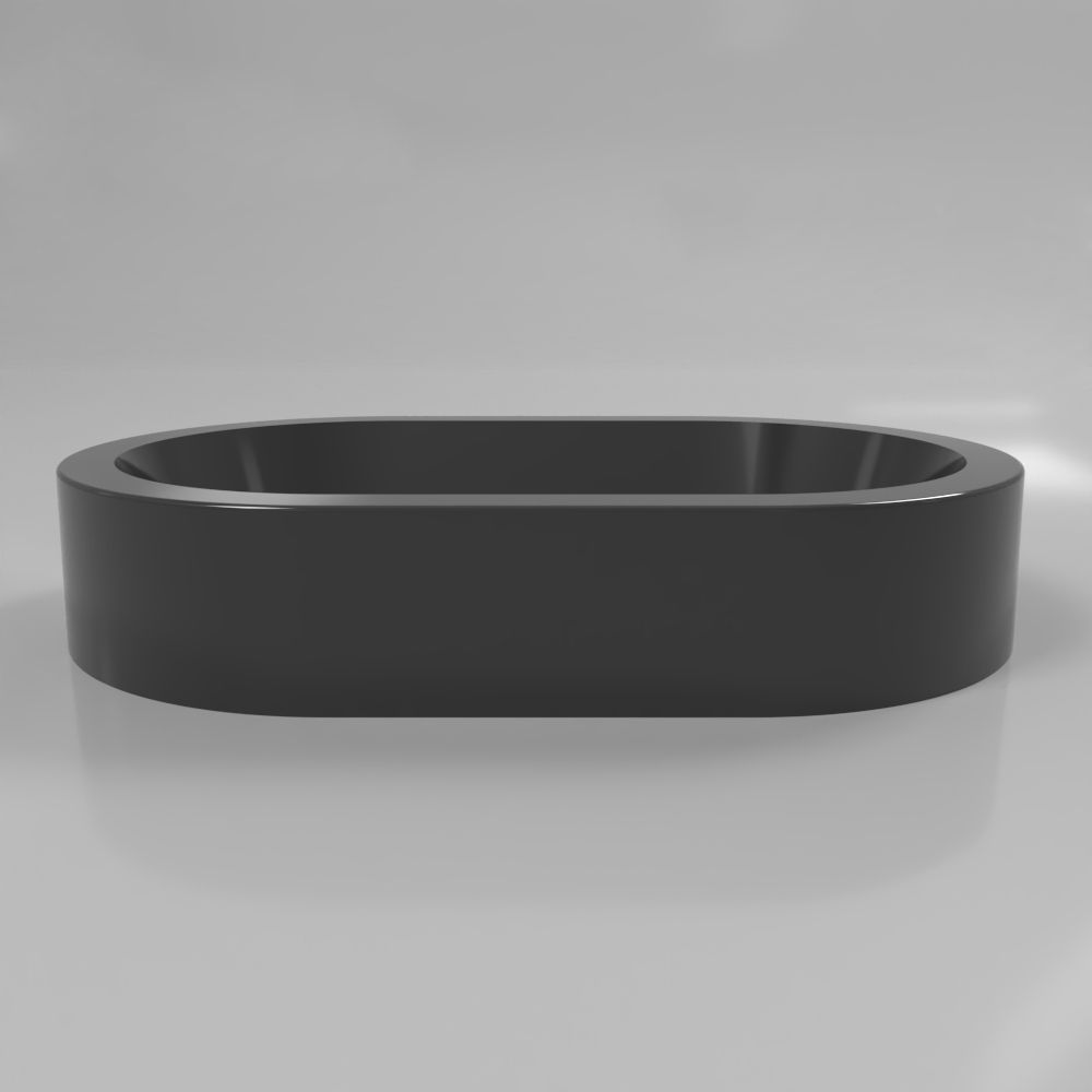 Умывальник WHITECROSS Malachite A 55x35 (черный глянец) иск. камень Умывальник WHITECROSS Malachite A 55x35 (черный глянец) иск. камень