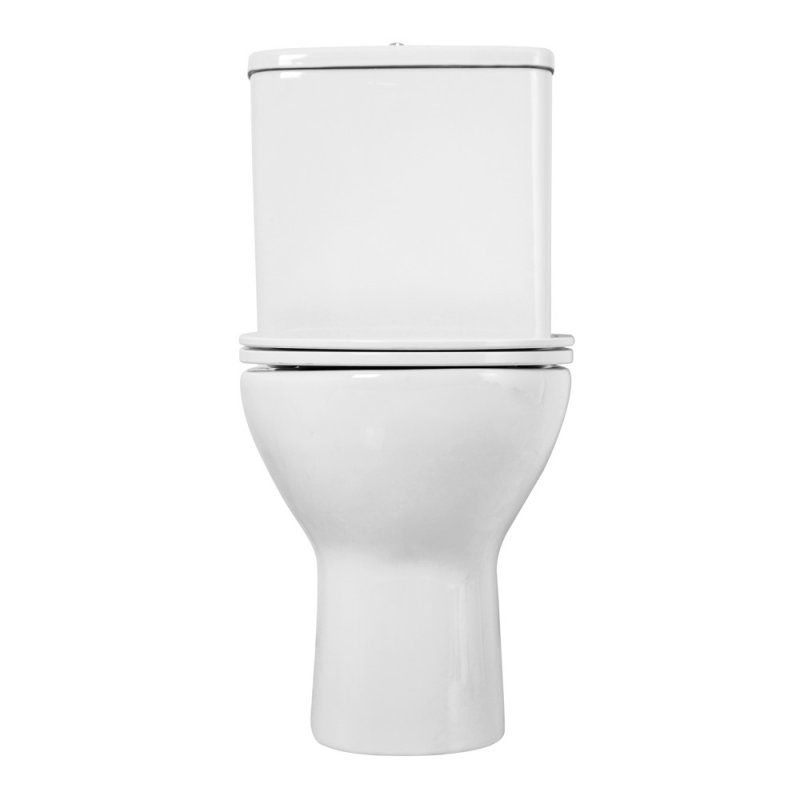 ENERGIA Чаша унитаза с сиденьем дюропласт soft close, P-trap BB8134CPR/SC, артикул BB8134CPR/SC