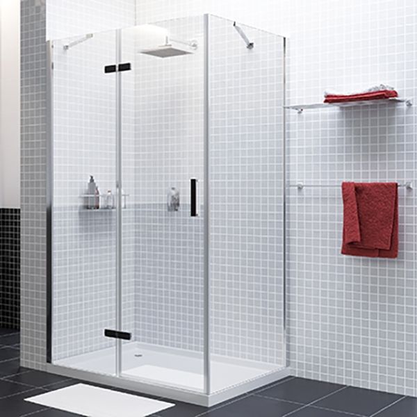 Aller BLACK MATT 10H06LB душ.угол. с левой дверью