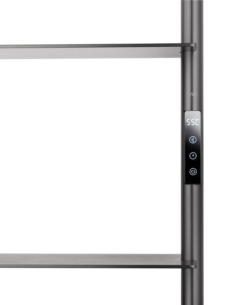 Полотенцесушитель электрический WONZON & WOGHAND DÜSSELDORF, Темный графит (WW-A205-GM)