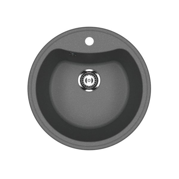 Кухонная мойка Ulgran U-601-343, антрацит