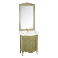 BELLA Зеркало прямоугольное 68xH113x3 см, цвет: OLIVA