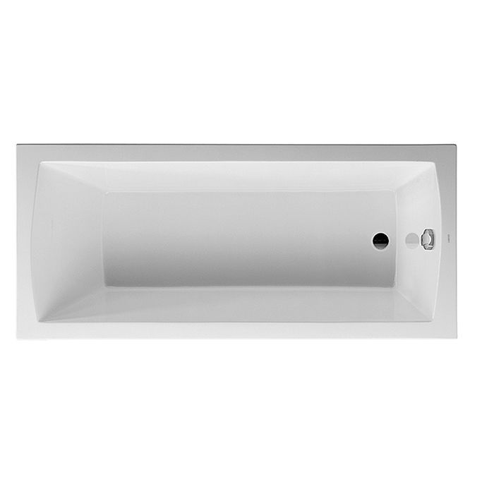 Duravit Комплект слива-перелива квадратно-овальный Quadroval, цвет: хром