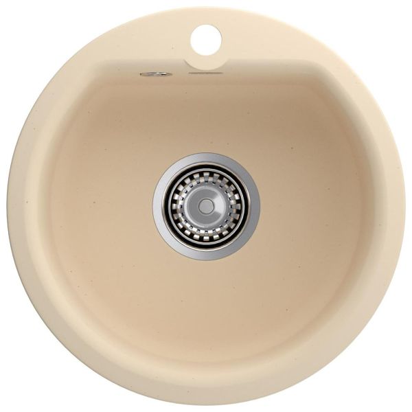 Кухонная мойка GranFest SMART 435, бежевый