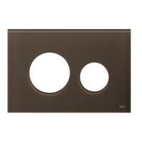 Лицевая панель TECEloop, стекло кофейное коричневое