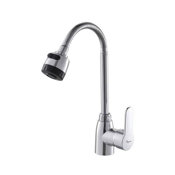 Смеситель для кухни Plstart PL4302, хром