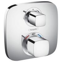Смеситель для душа, Hansgrohe, Ecostat E, тип открывания воды-вентильный, тип регулирования воды-термостатический картридж, монтаж-вертикальный встраиваемый (настенный), внутренняя часть-необходимо заказать, цвет-хром Смеситель для душа, Hansgrohe, Ecostat E, тип открывания воды-вентильный, тип регулирования воды-термостатический картридж, монтаж-вертикальный встраиваемый (настенный), внутренняя часть-необходимо заказать, цвет-хром
