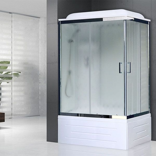 Душевая кабина Royal Bath BP 100х80 RB8100BP6-WC-CH-R стекло матовое задняя стенка Белая Душевая кабина Royal Bath BP 100х80 RB8100BP6-WC-CH-R стекло матовое задняя стенка Белая