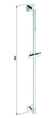 Стойка для душа Beta 90x900x110мм, хром