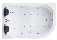 Гидромассажная ванна Royal Bath NORWAY DE LUXE 180х120х66 L