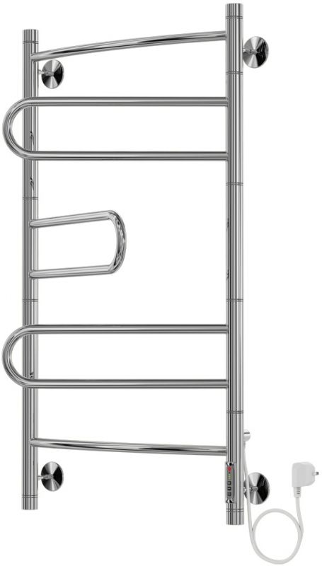 Электрический полотенцесушитель Terminus Твист П5 500x950 4660059580227 поворотный Хром