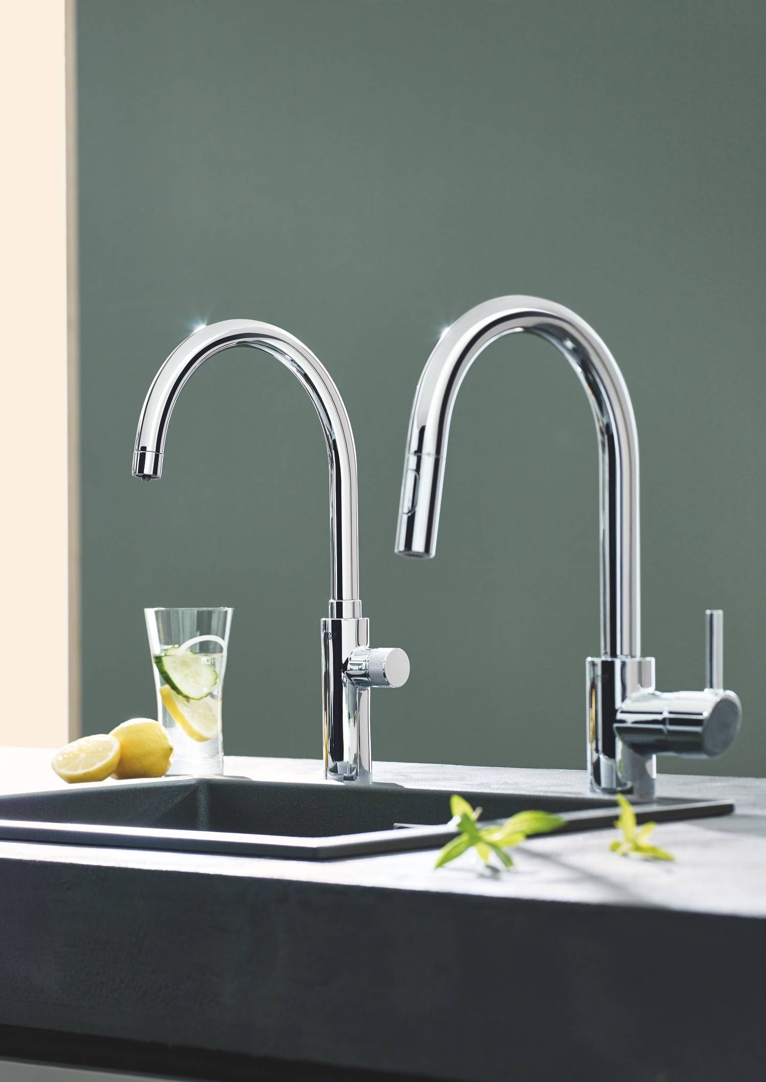 Вертикальный вентиль GROHE Blue Pure Mono, с функцией фильтрации, хром, (31724000) Вертикальный вентиль GROHE Blue Pure Mono, с функцией фильтрации, хром, (31724000)
