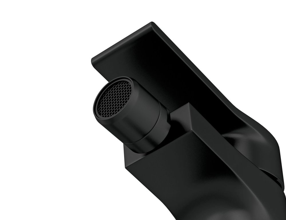 Смеситель для биде Cersanit BRASKO BLACK однорычажный черный (63110), артикул 63110