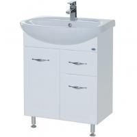 Тумба под раковину Bellezza Стелла 65 4636010090012 1 ящик Белая