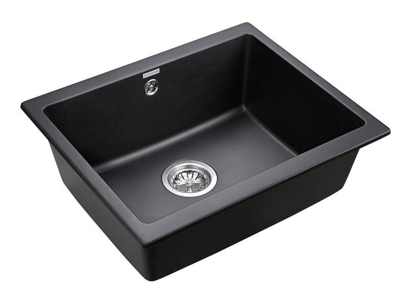 Кухонная мойка Paulmark Gera 55 PM205546-BL Черная Кухонная мойка Paulmark Gera 55 PM205546-BL Черная