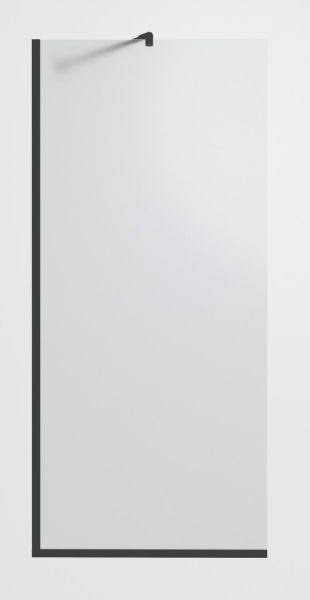 Душевая перегородка Timo TP-890/03F-8 в узком профиле 1950*890, стекло матовое 8 мм (T08)