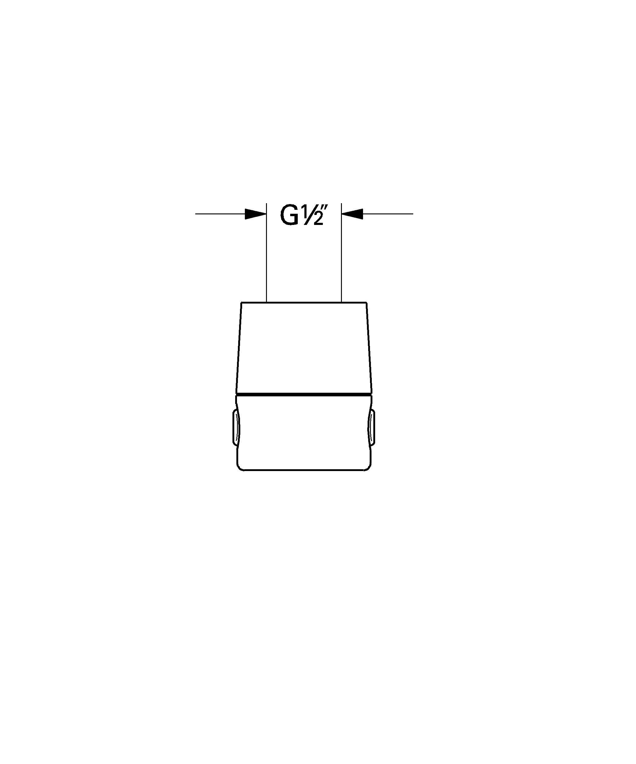 Переходник-защелка для GROHE Relexa (28634XX0) Переходник-защелка для GROHE Relexa (28634XX0)