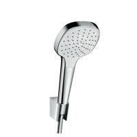 HG Croma Select E Душевой набор: ручной душ 110, 1jet, держатель, шланг 1,25м, цвет: белый/хром HG Croma Select E Душевой набор: ручной душ 110, 1jet, держатель, шланг 1,25м, цвет: белый/хром