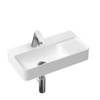 Комплект 4 в 1 Lavinia Boho Bathroom Sink 21510310, накладная фарфоровая раковина 60 см, смеситель, латунный сифон, донный клапан quick-clac