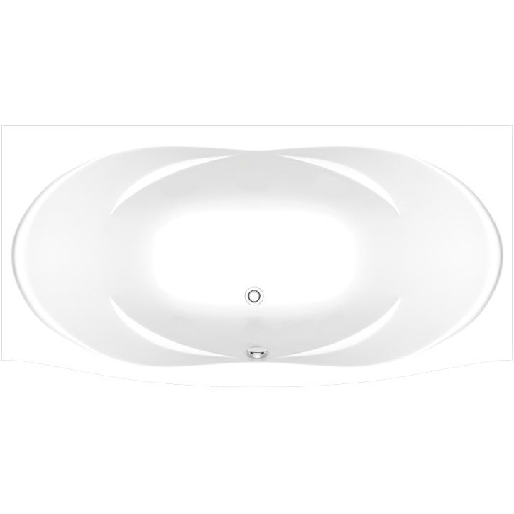 Акриловая ванна Bas Фиеста 194x90 без гидромассажа