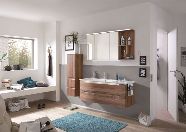 Комплект мебели Puris Purefaction, 1200 мм правый, цвет дуб чарлстон