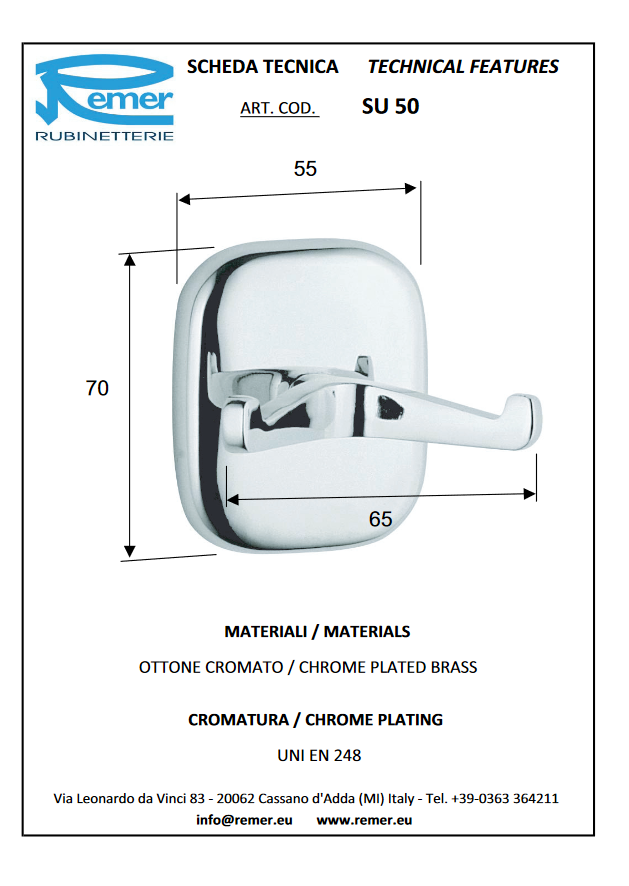 Suite Крючок дв RR SU50