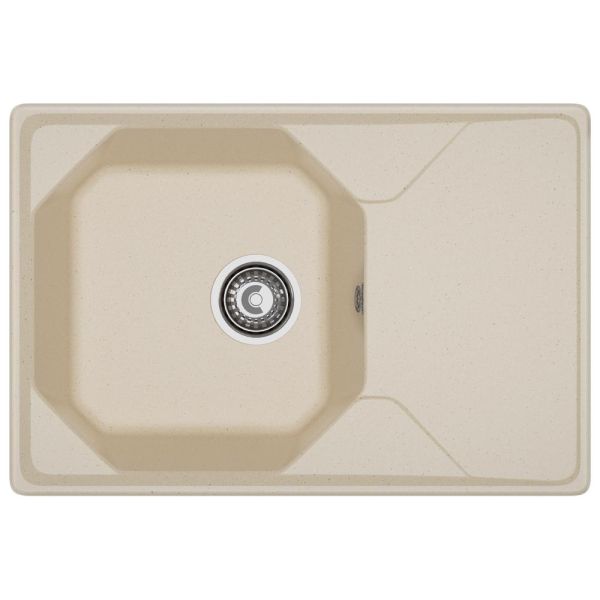 Кухонная мойка GranFest UNIQUE 740L, кашемир
