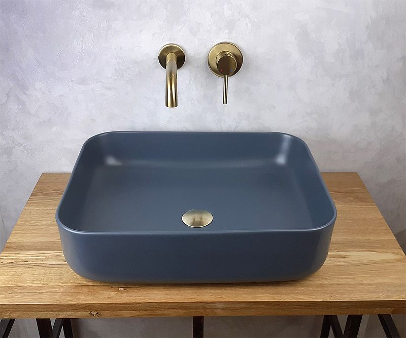 Раковина-чаша Bronze de Luxe Scandi 50 6127-DGM Серая матовая Раковина-чаша Bronze de Luxe Scandi 50 6127-DGM Серая матовая