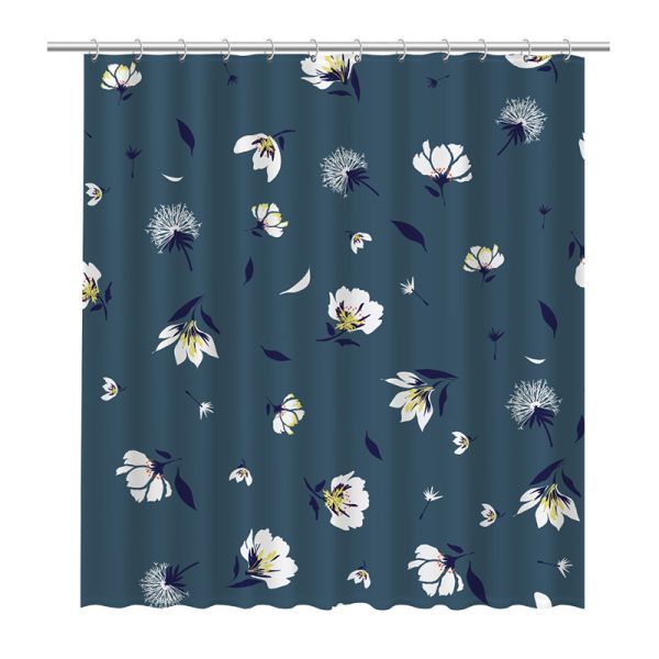 Штора для ванной комнаты FIXSEN DESIGN FX-2513, синий