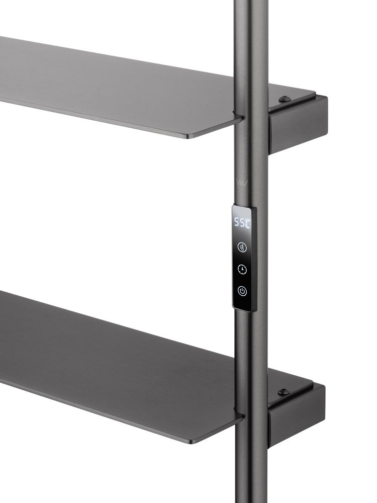 Полотенцесушитель электрический WONZON & WOGHAND DÜSSELDORF, Темный графит (WW-A205-GM)