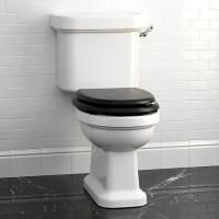 Devon Blues Унитаз для моноблока/высокого бачка (65.3x35,7 cм), горизонтальный выпуск, цвет: белый