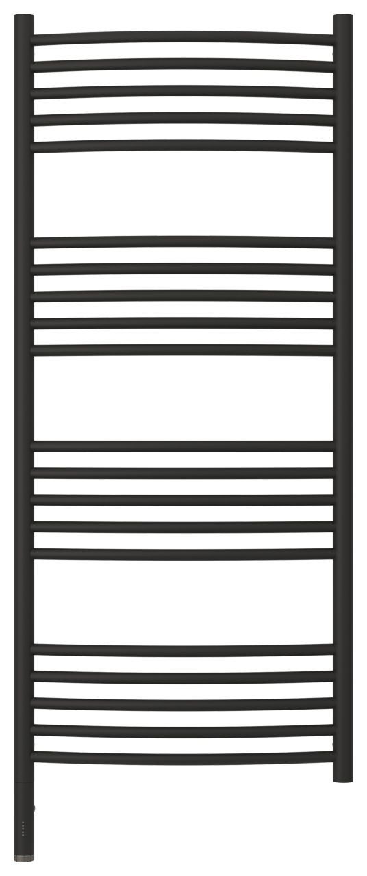 Полотенцесушитель, Сунержа, Богема 3.0, электрический, ширина, мм-532, глубина, мм-103, высота, мм-1200, подключение-слева, электрокомплект-ТЭН, мощность, Вт-300, материал-нержавеющая сталь, цвет-тёмный титан муар