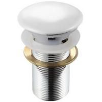 Донный клапан Melana MLN-TB с переливом Белый