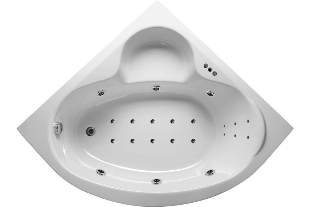 Ванна акриловая угловая Relisan POLINA Гл000001267, 120x120, артикул Гл000001267