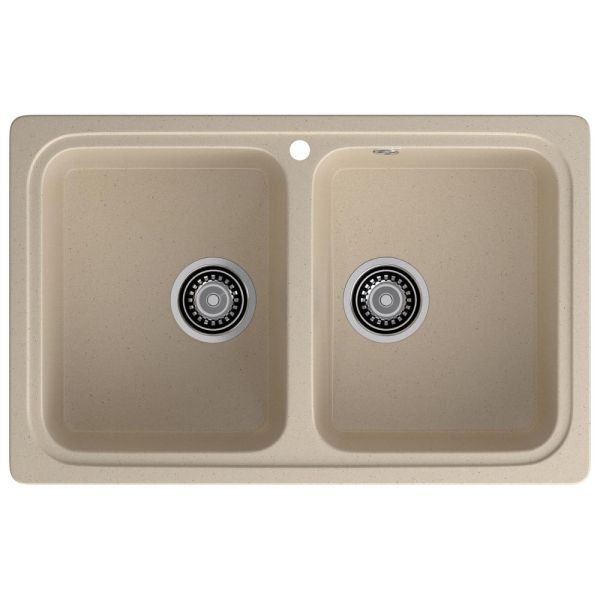 Кухонная мойка GranFest STANDART 780K, кашемир
