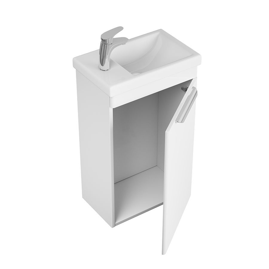 Тумба Vind lucka 40, белый лак